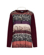 Maglia in fantasia pitonata BORDEAUX DORABELLA PIU' 53