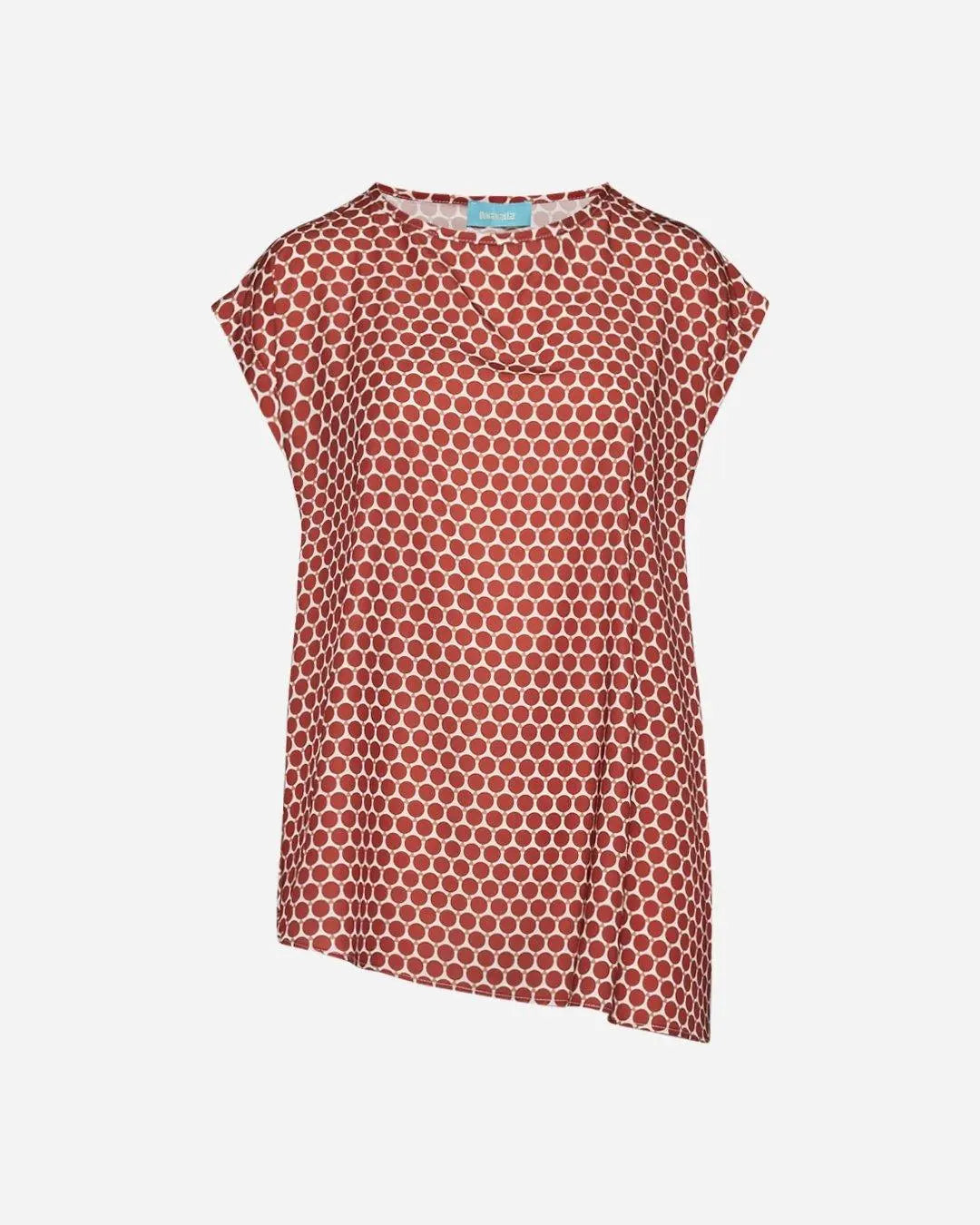 Maglia in fantasia pois PANNA-COCCIO DORABELLA XXL