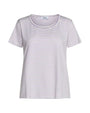 Maglia in fantasia righe LATTE-LILLA DORABELLA XXL