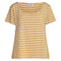 Maglia in fantasia righe SENAPE DORABELLA XXL