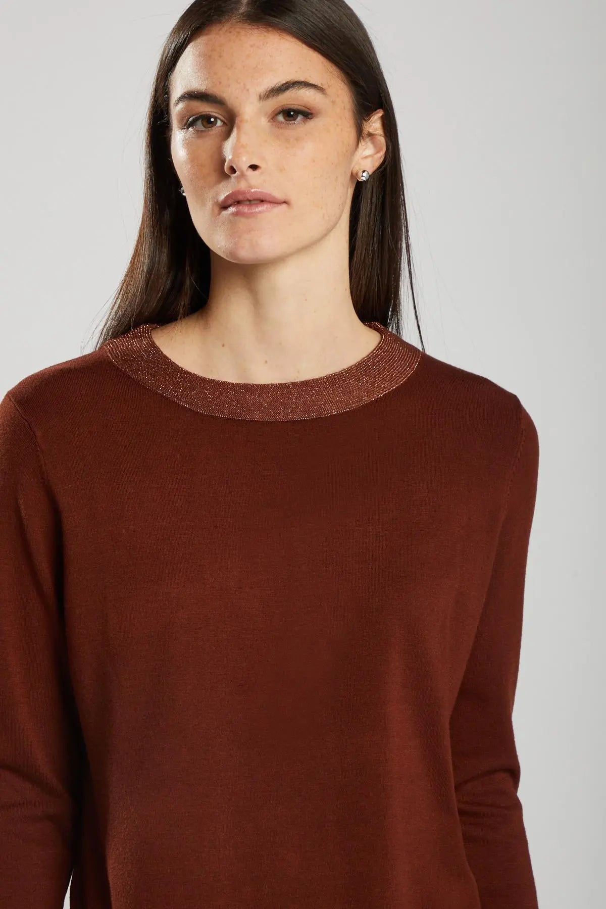 Maglia in lurex CACAO IRONICA