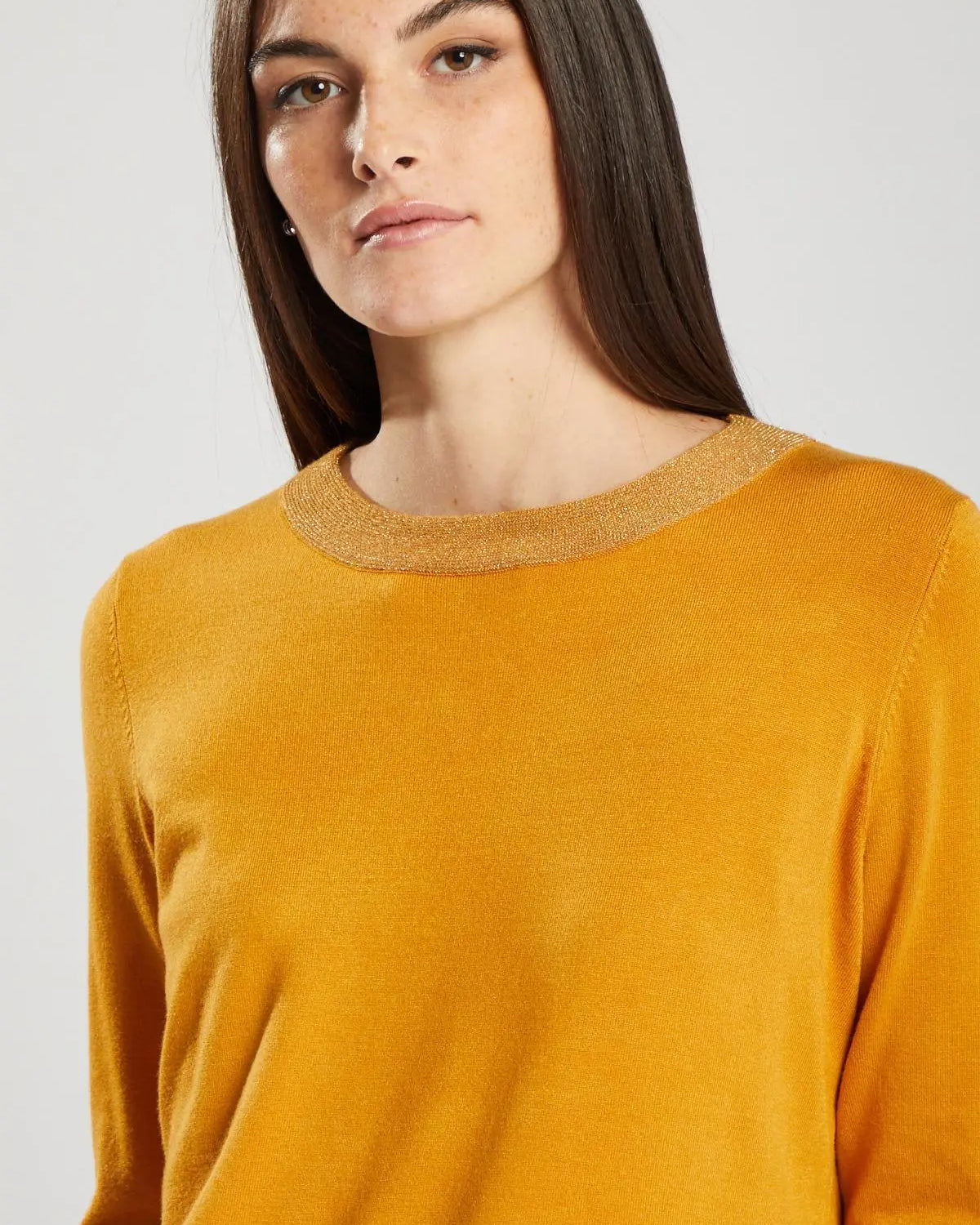 Maglia in lurex CURCUMA IRONICA