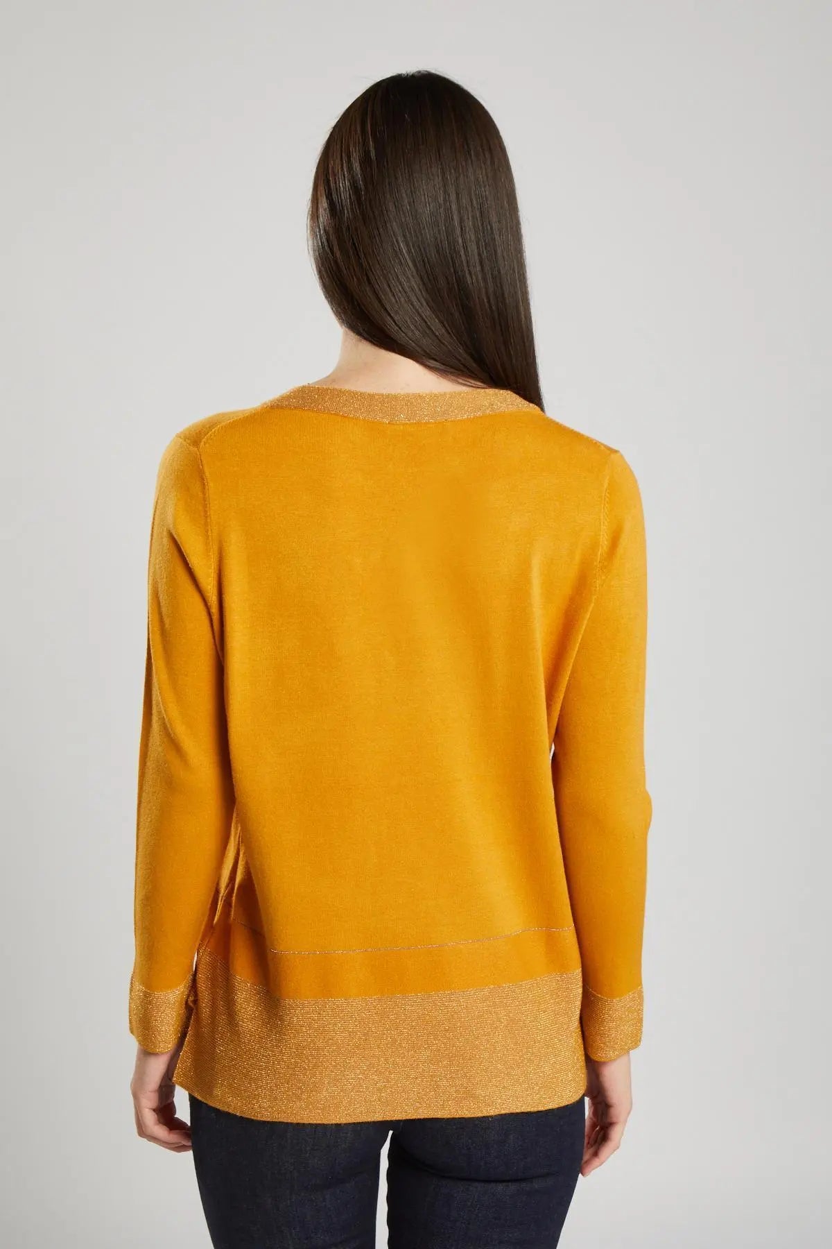 Maglia in lurex CURCUMA IRONICA