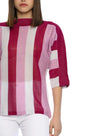 Maglia in lurex MAGENTA IRONICA