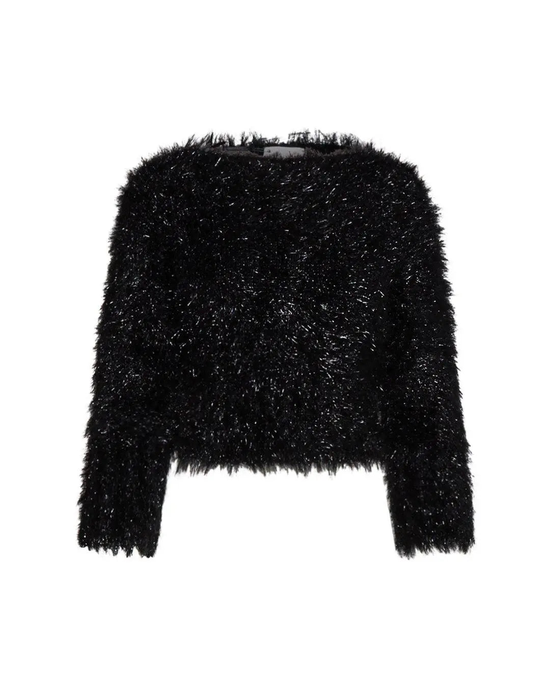 Maglia in pelliccia NERO IRONICA 3