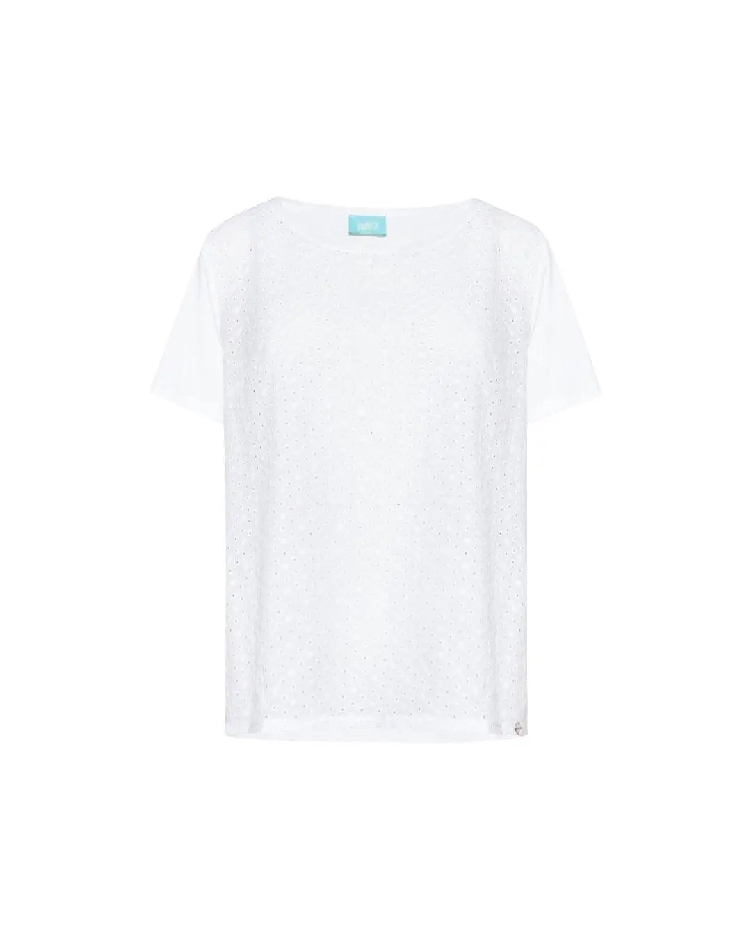 Maglia in pizzo San Gallo BIANCO DORABELLA XXL