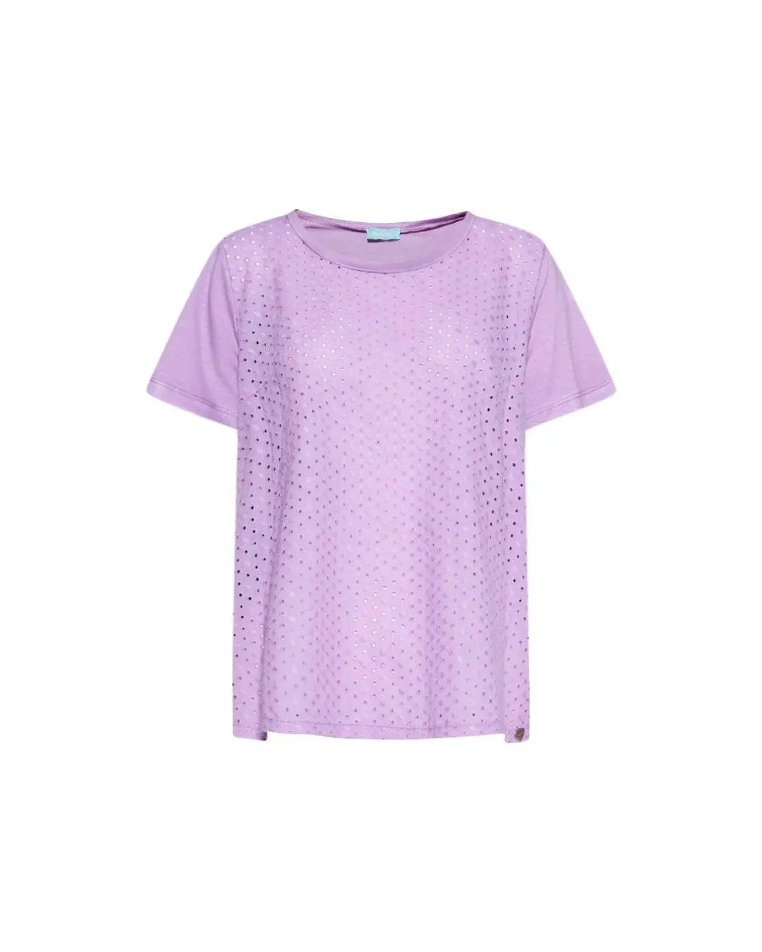 Maglia in pizzo San Gallo LILLA DORABELLA XXL