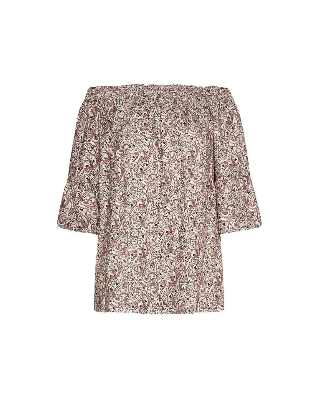 Maglia in viscosa con collo shiffer BRUCIATO DORABELLA XXL