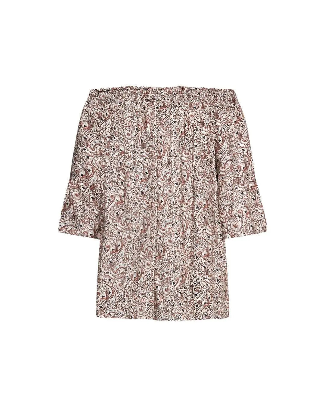 Maglia in viscosa con collo shiffer BRUCIATO DORABELLA