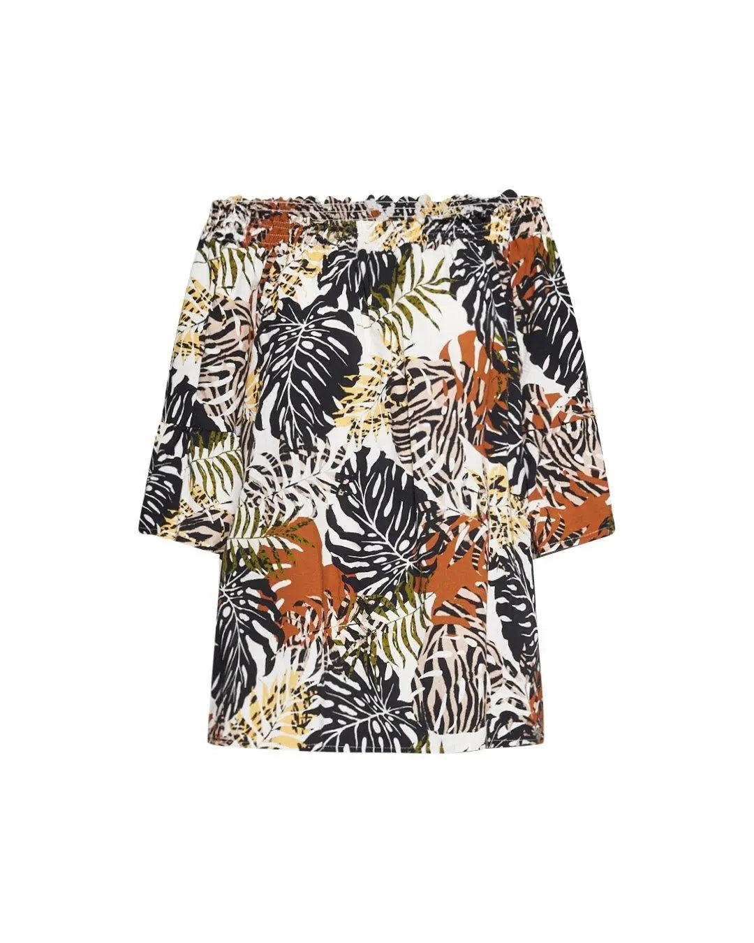 Maglia in viscosa con collo shiffer NERO DORABELLA XXL