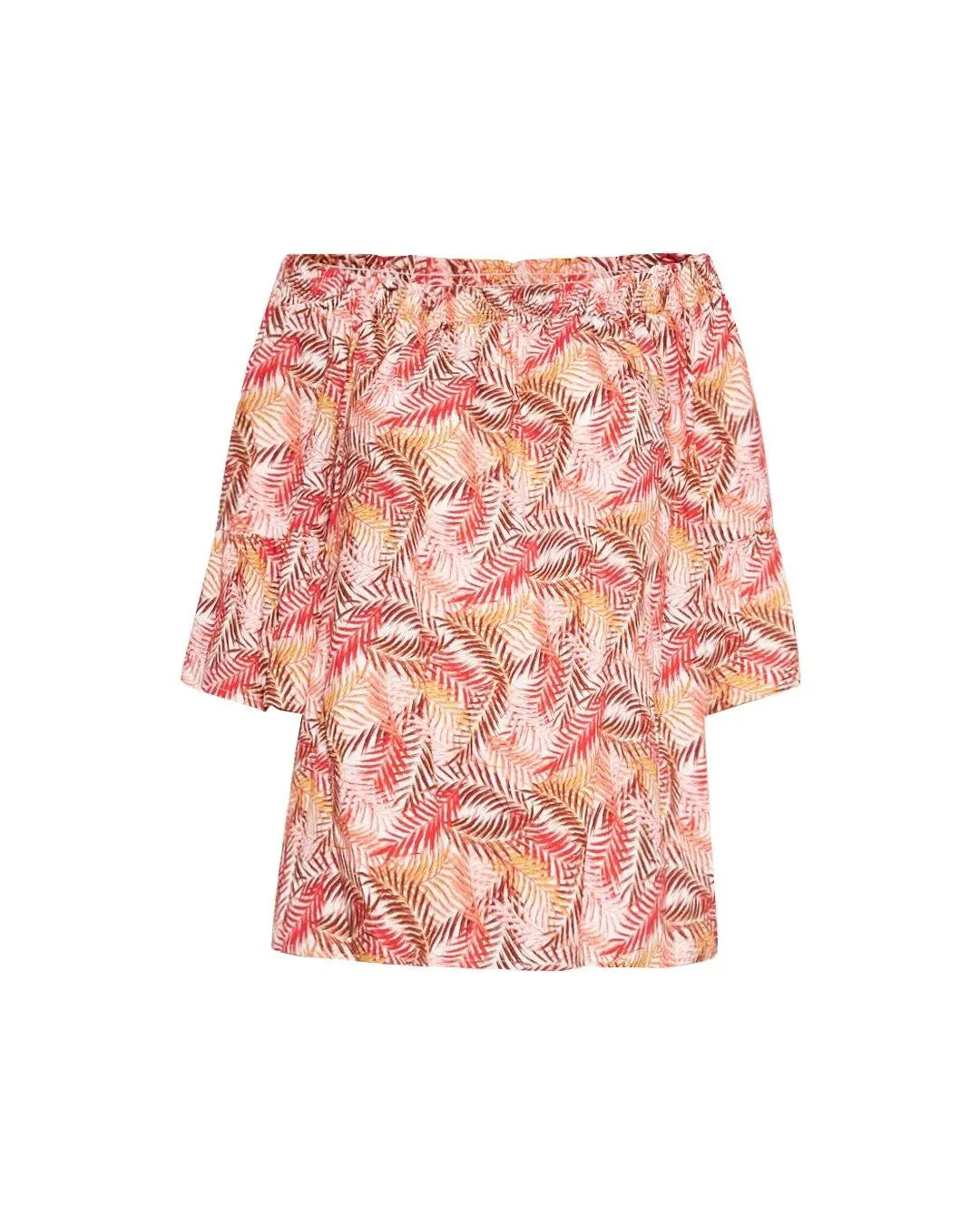 Maglia in viscosa con collo shiffer ROSSO DORABELLA XXL