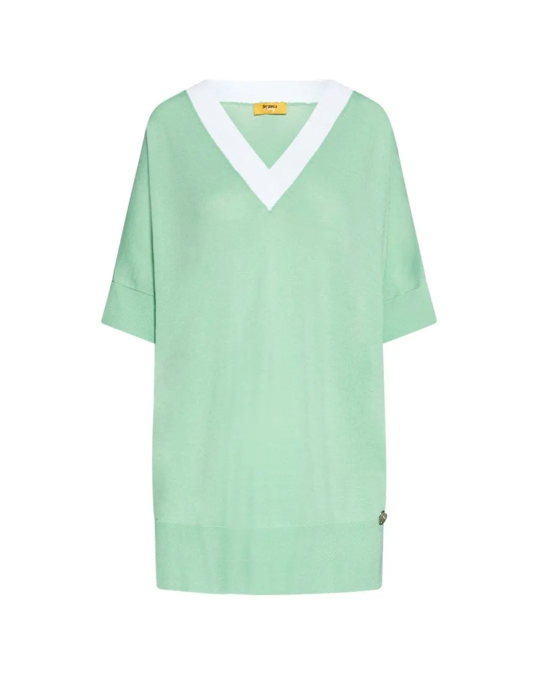 Maglia in viscosa con scollo V MENTA DORABELLA CURVY XL