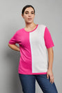 Maglia intarsio GERANIO DORABELLA PIU' XL
