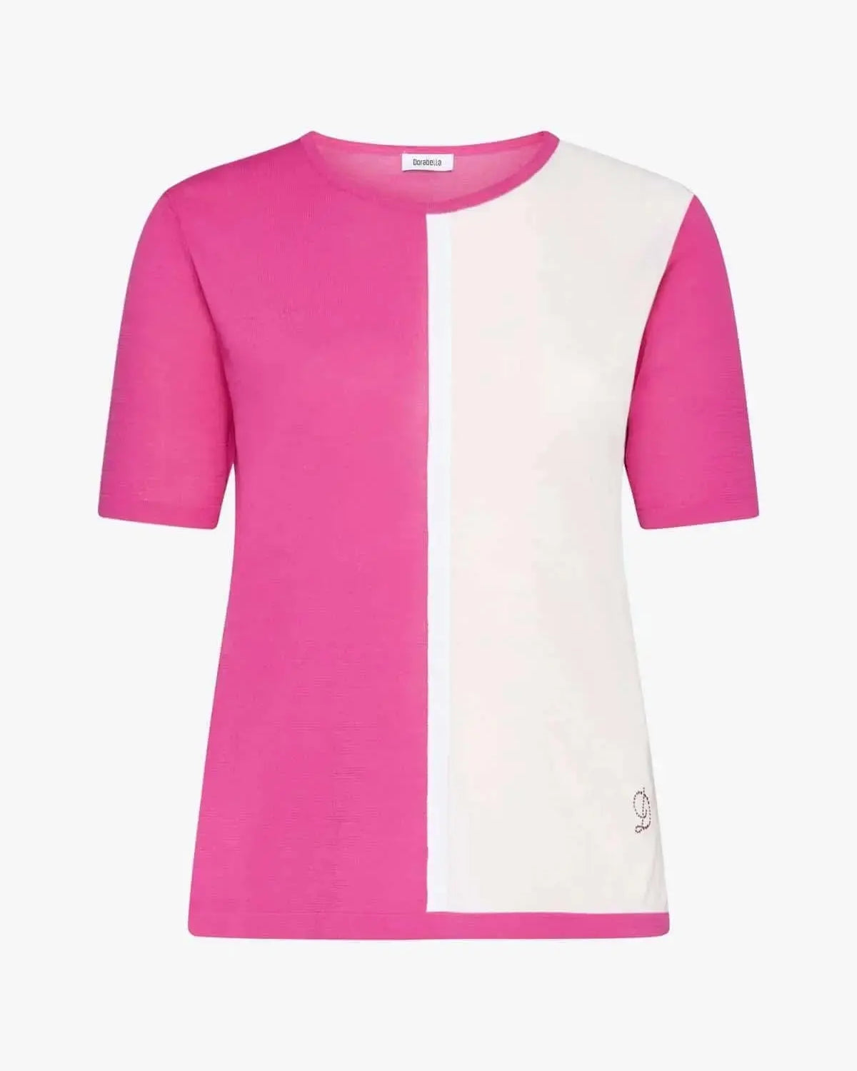 Maglia intarsio GERANIO DORABELLA PIU'