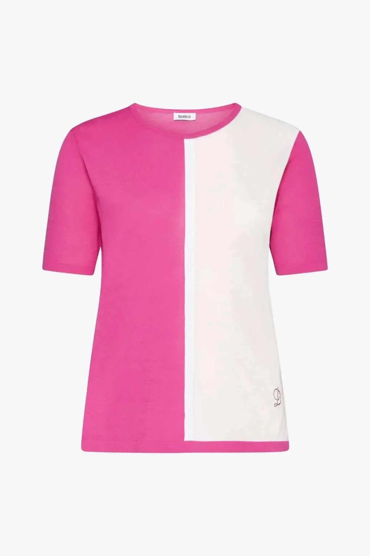 Maglia intarsio GERANIO DORABELLA PIU'