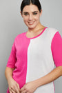 Maglia intarsio GERANIO DORABELLA PIU'
