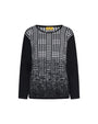 Maglia jacquard BLACK DORABELLA PIU'