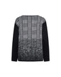 Maglia jacquard BLACK DORABELLA PIU'