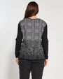 Maglia jacquard BLACK DORABELLA PIU'