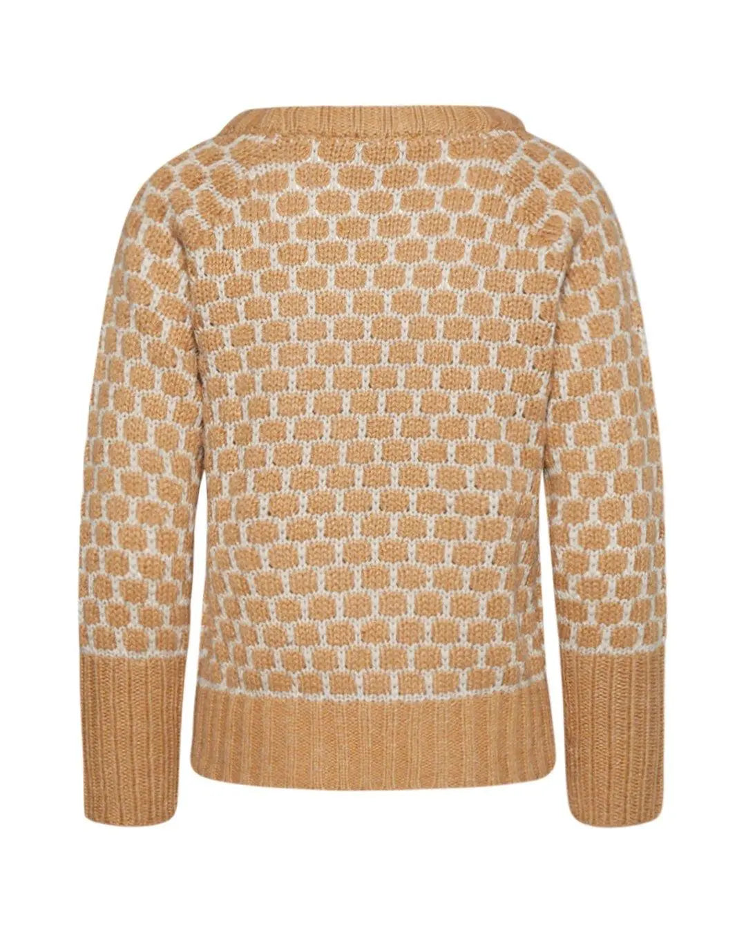 Maglia jacquard CAMMELLO IRONICA