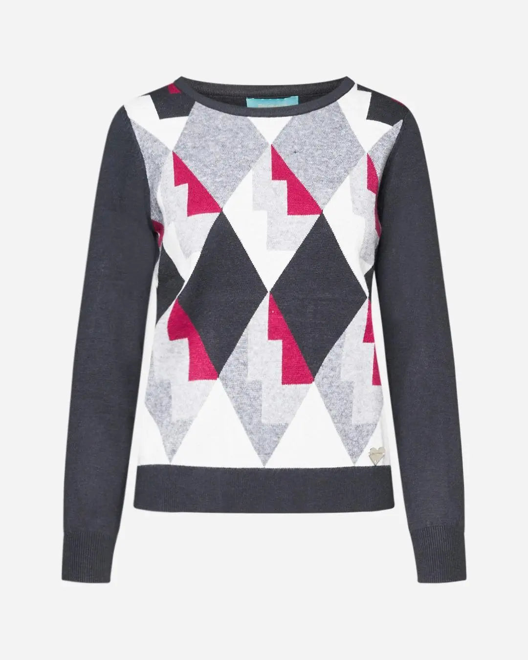 Maglia jacquard PIOMBO DORABELLA