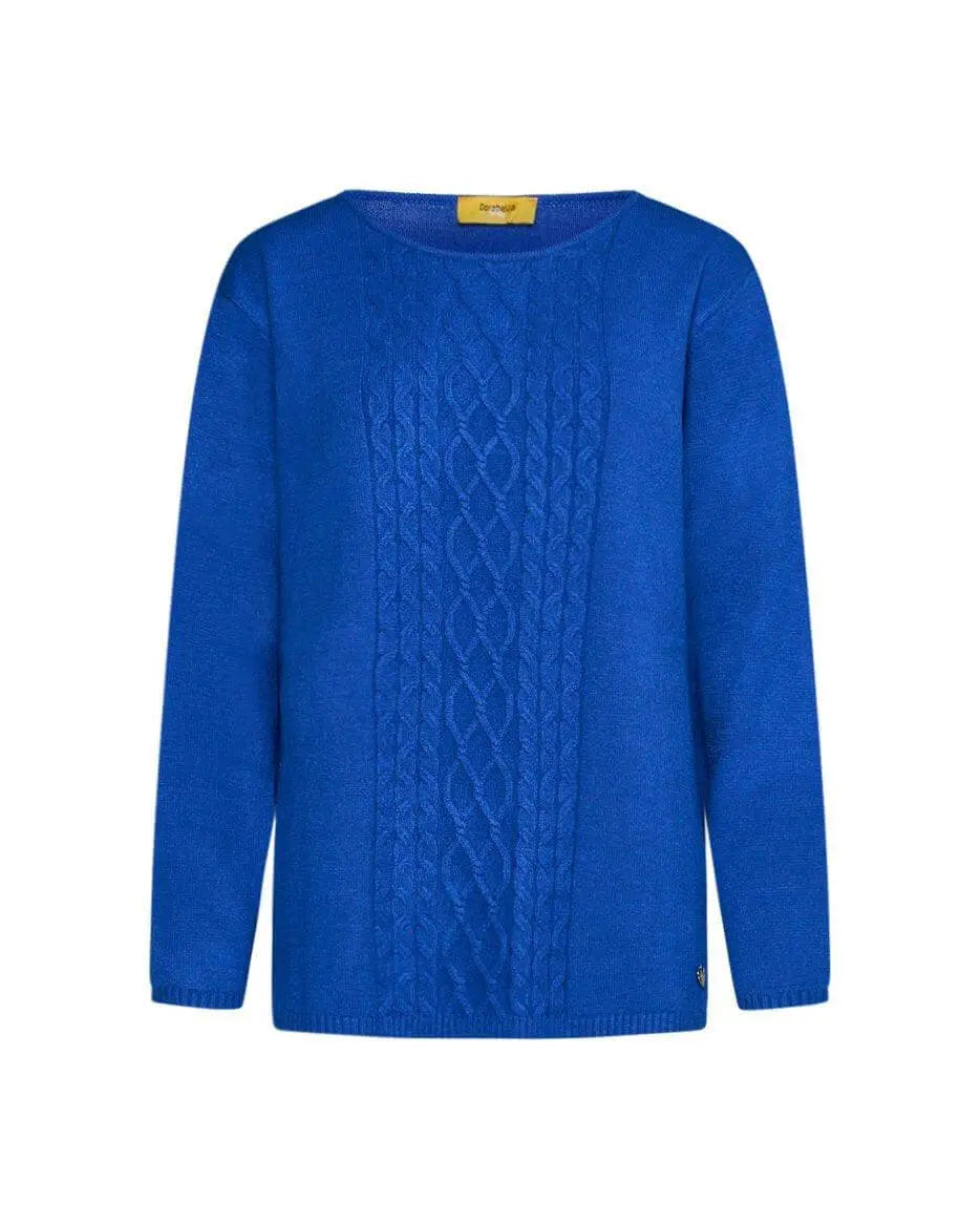 Maglia jacquard TAMPONE DORABELLA PIU'