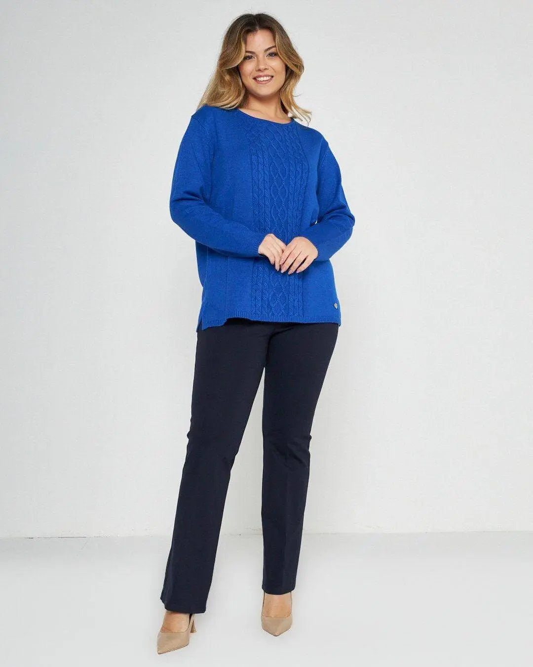 Maglia jacquard TAMPONE DORABELLA PIU'