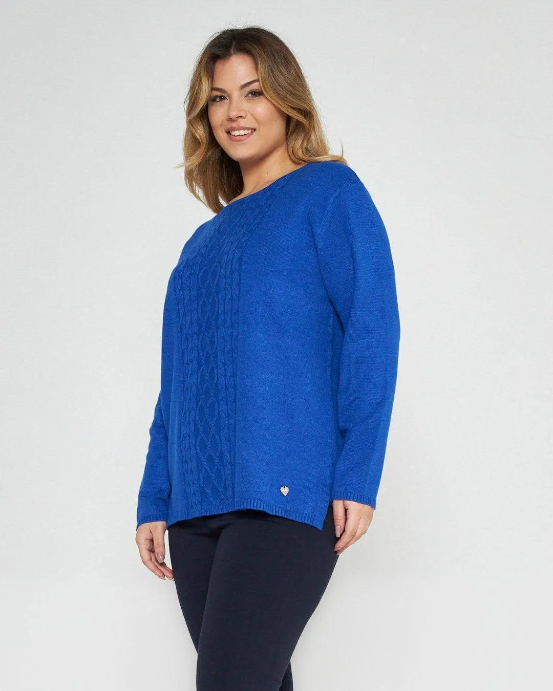 Maglia jacquard TAMPONE DORABELLA PIU'