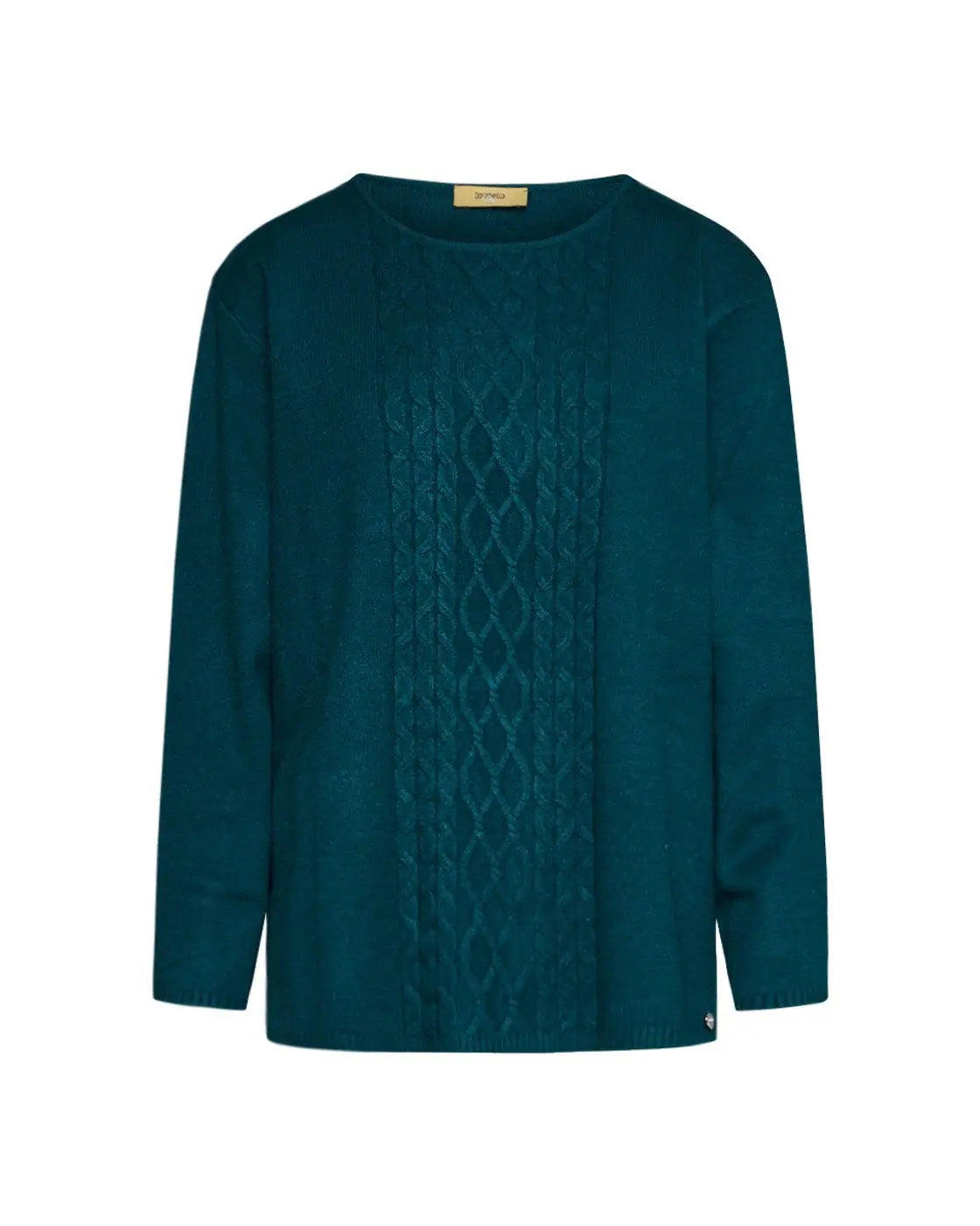 Maglia jacquard VERDE G DORABELLA PIU'