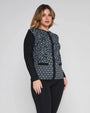 Maglia jacquard con strass ROYAL DORABELLA