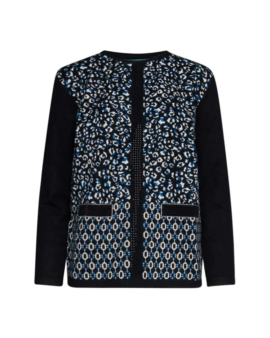 Maglia jacquard con strass ROYAL DORABELLA