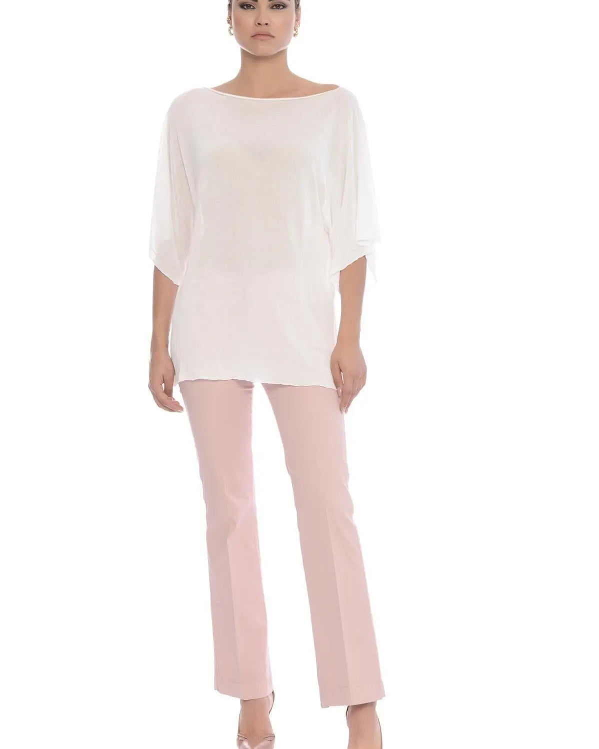 Maglia kimono BIANCO IRONICA