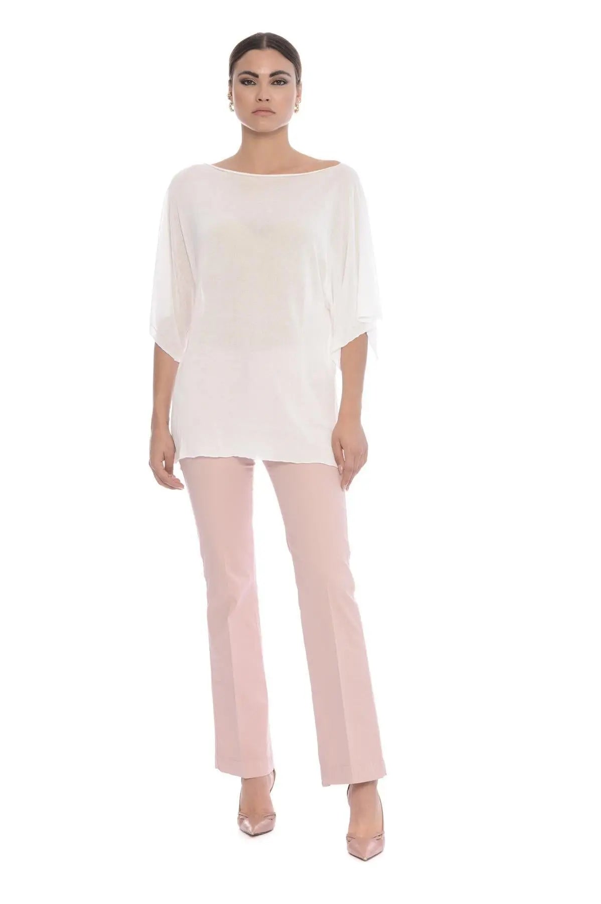 Maglia kimono BIANCO IRONICA