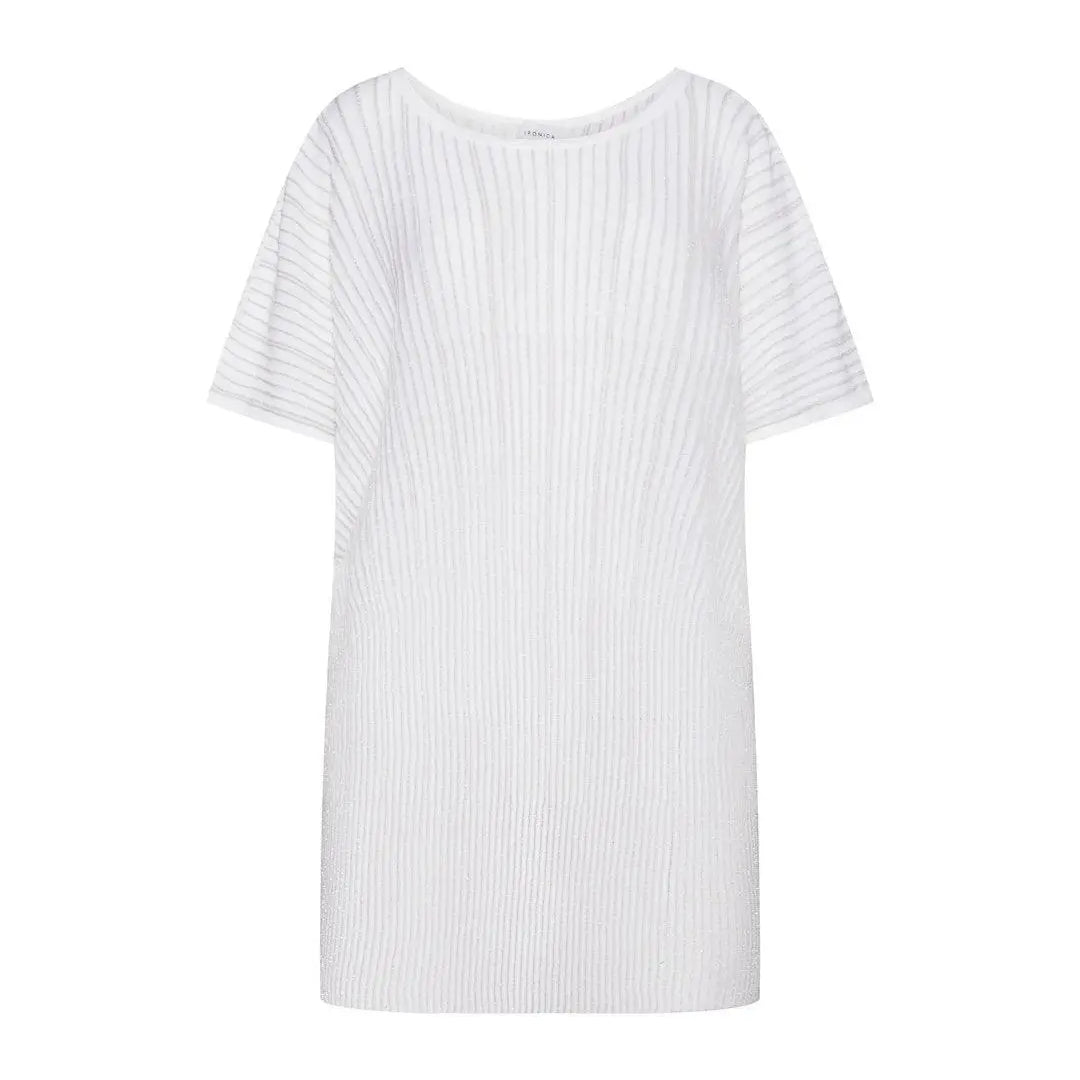 Maglia kimono BIANCO IRONICA XL