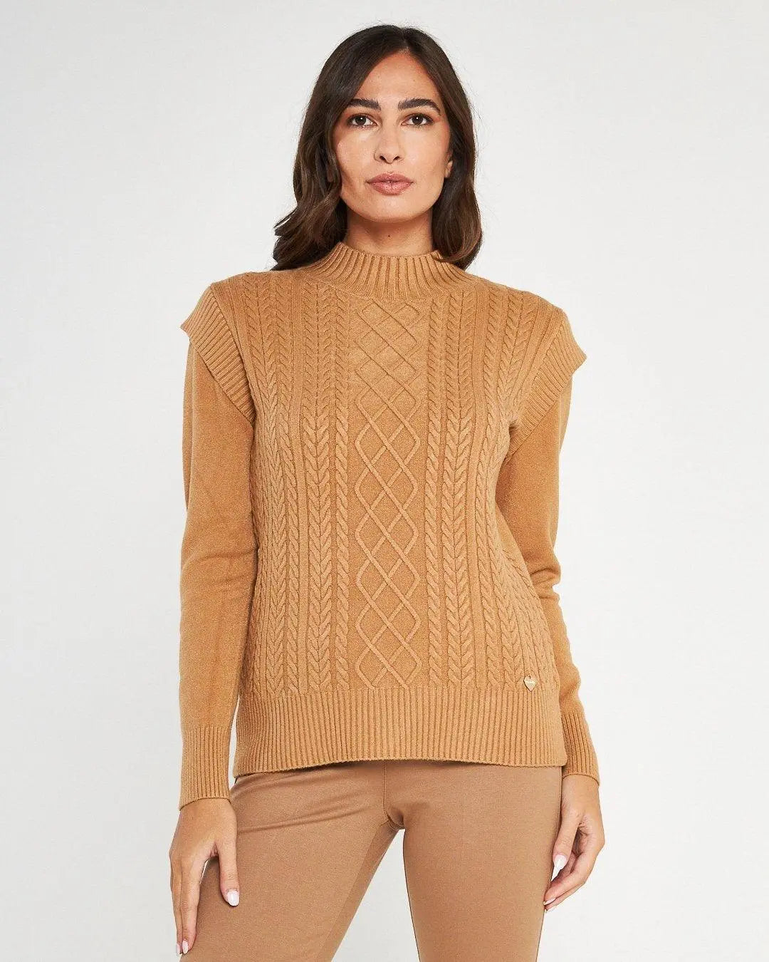 Maglia lupetto CAMMELLO DORABELLA