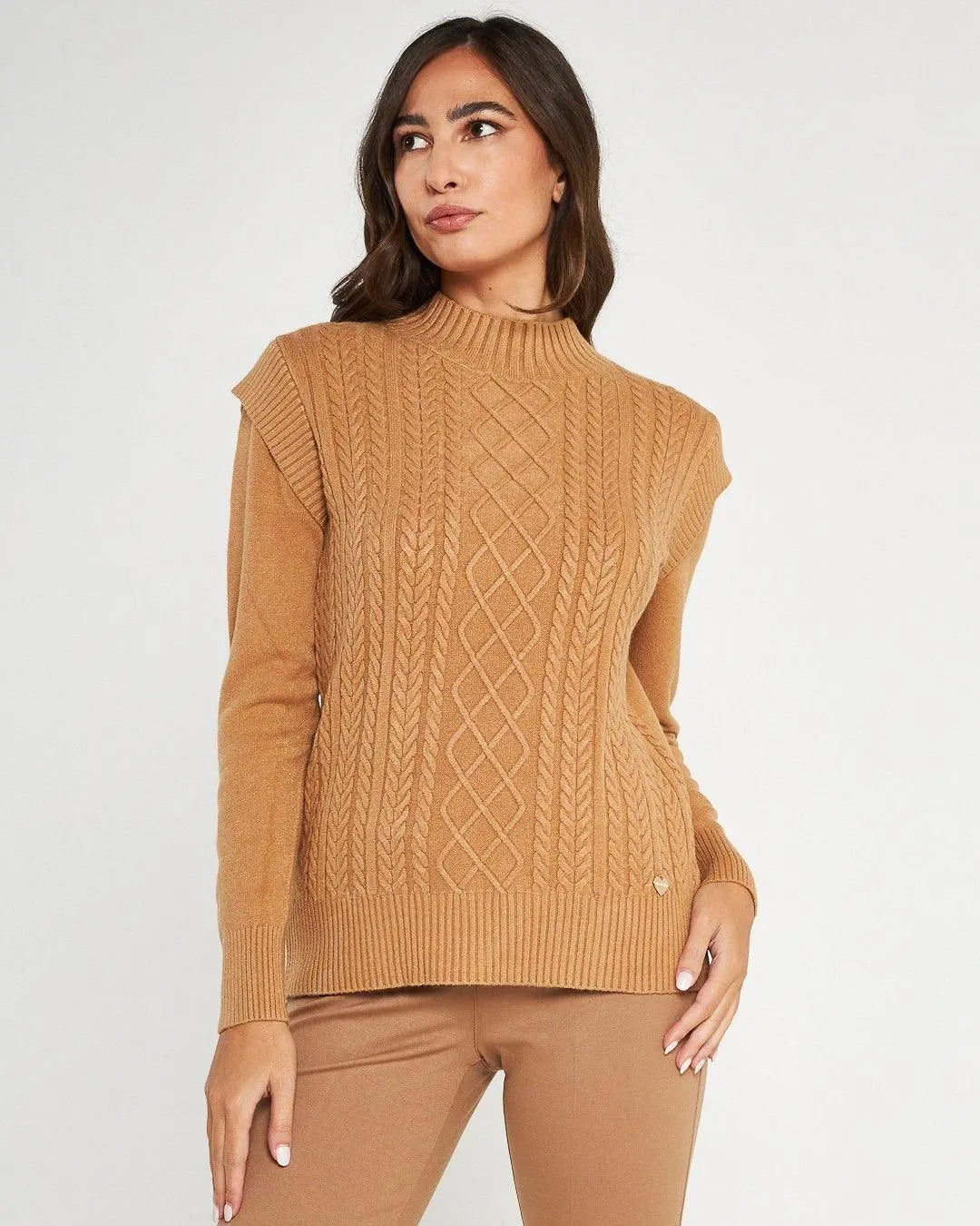 Maglia lupetto CAMMELLO DORABELLA