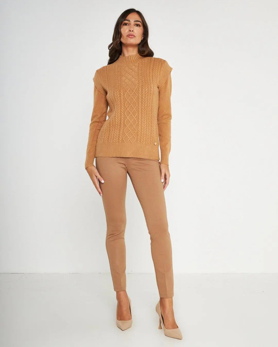 Maglia lupetto CAMMELLO DORABELLA