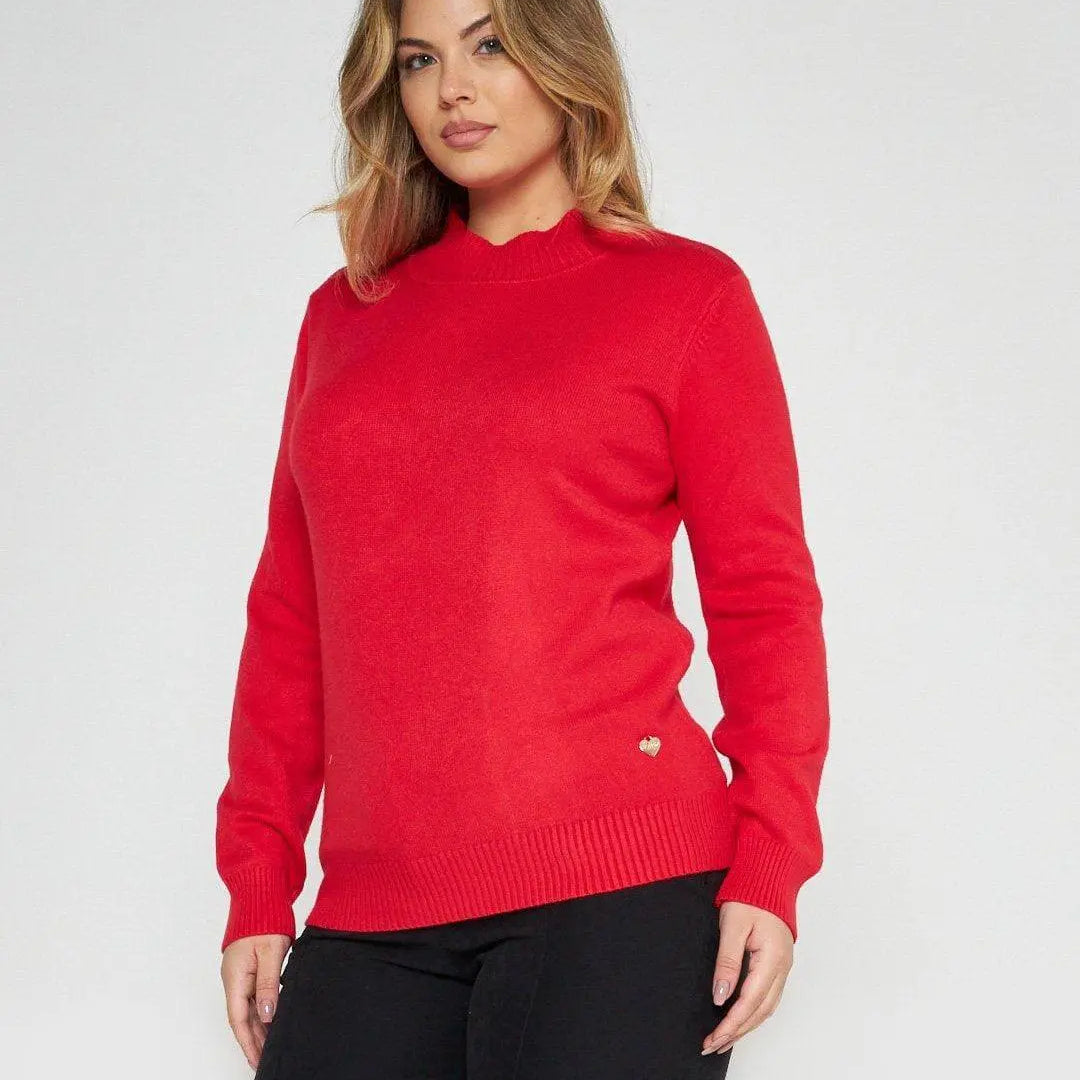 Maglia lupetto ROSSO DORABELLA XXL