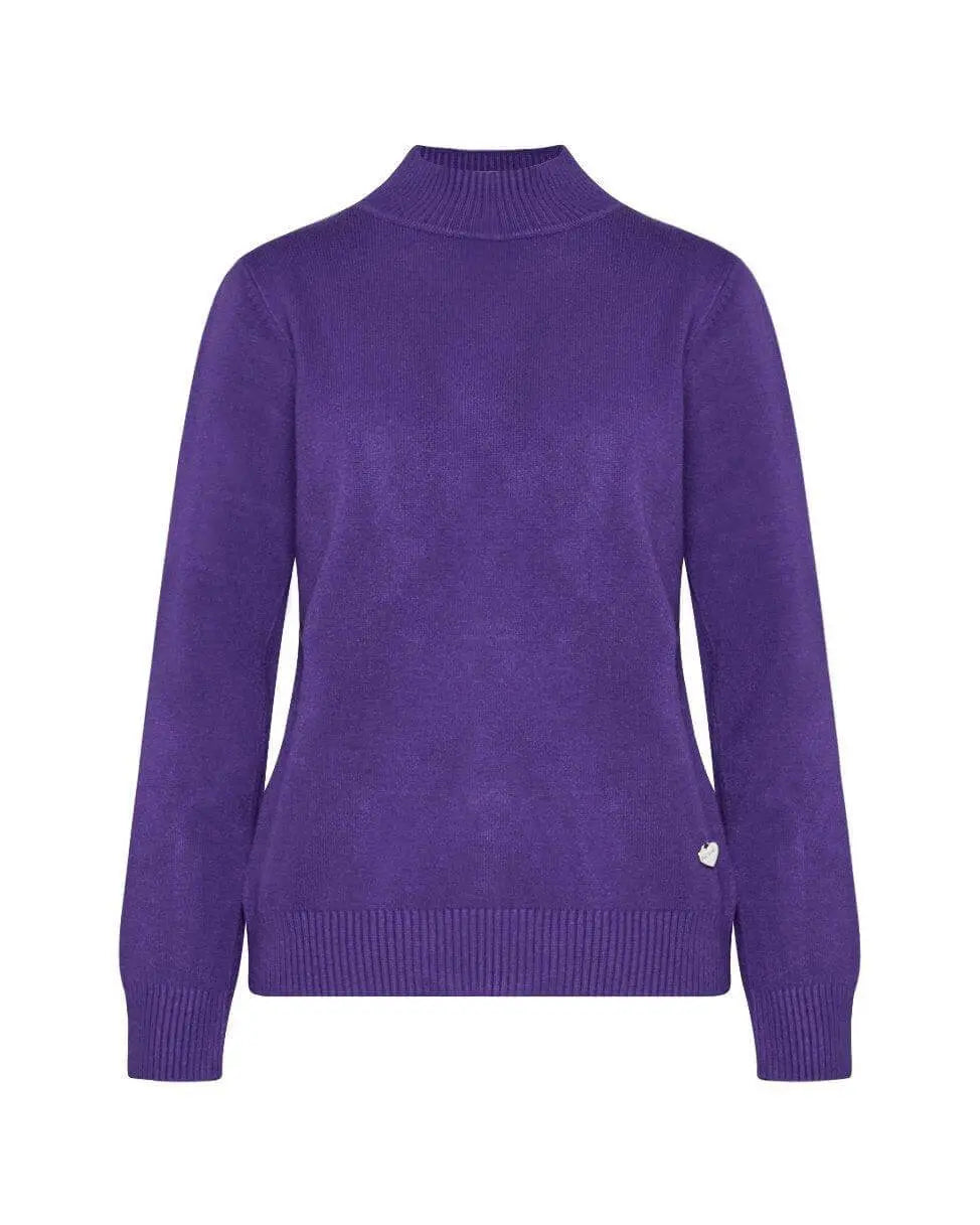 Maglia lupetto VIOLA DORABELLA