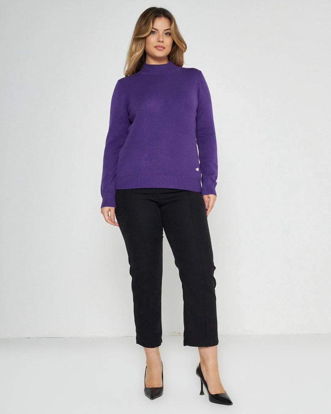 Maglia lupetto VIOLA DORABELLA