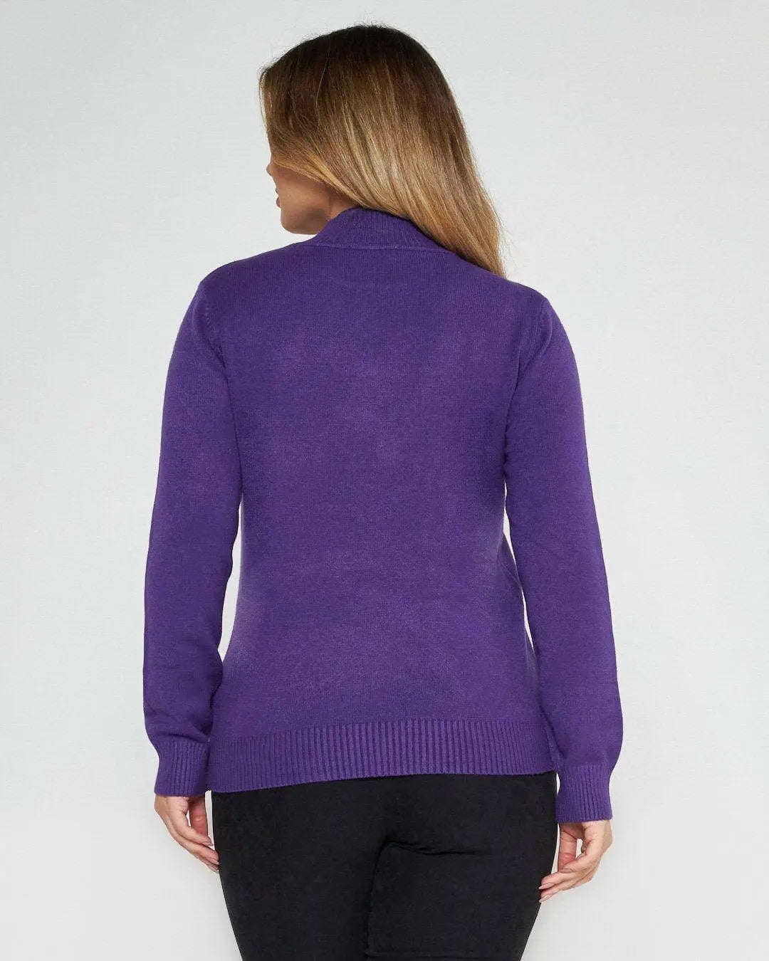 Maglia lupetto VIOLA DORABELLA