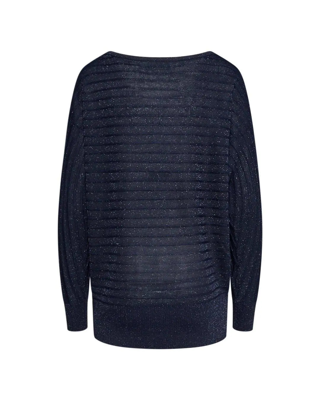 Maglia lurex BLUE NAVY DORABELLA