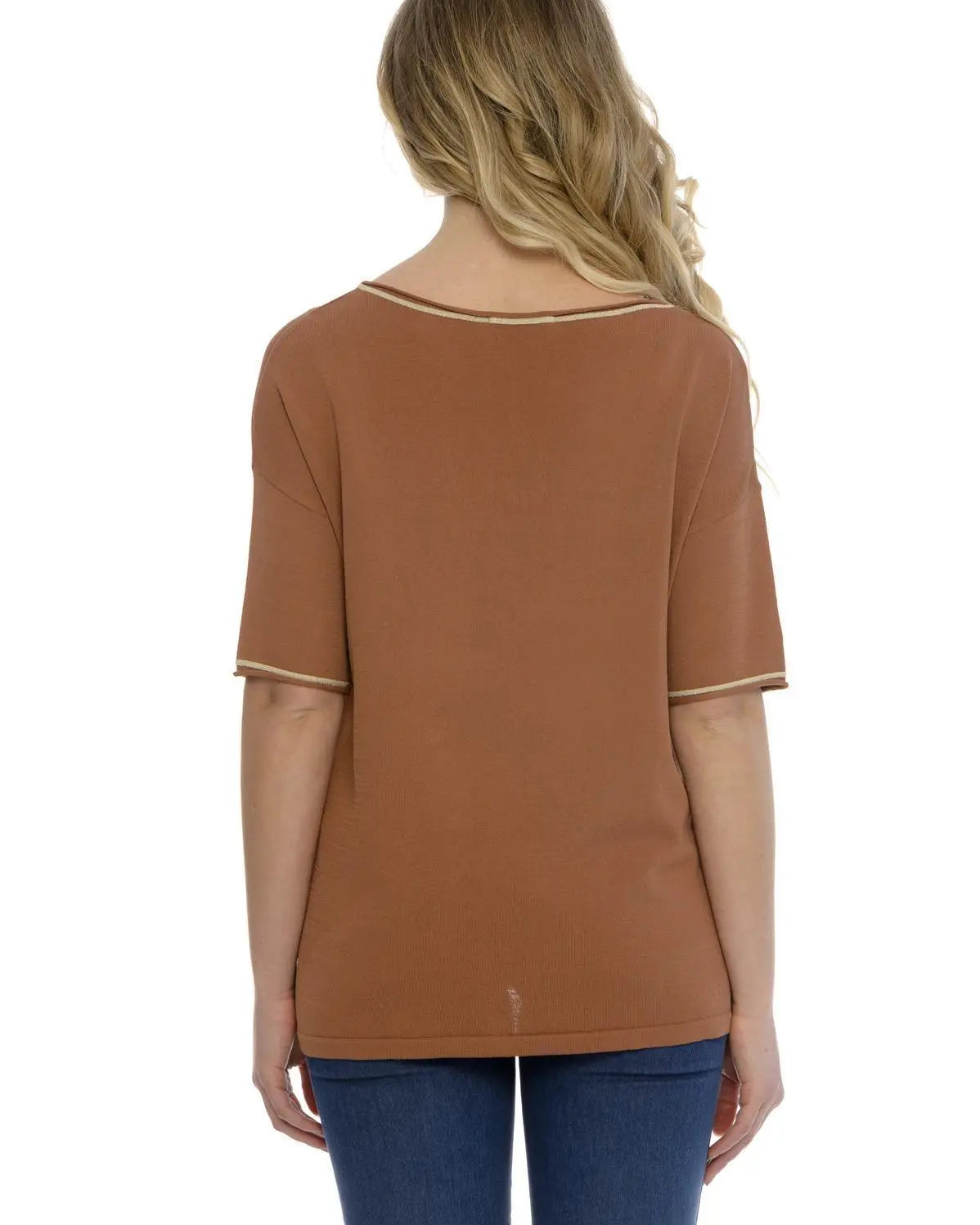 Maglia lurex BRUCIATO DORABELLA