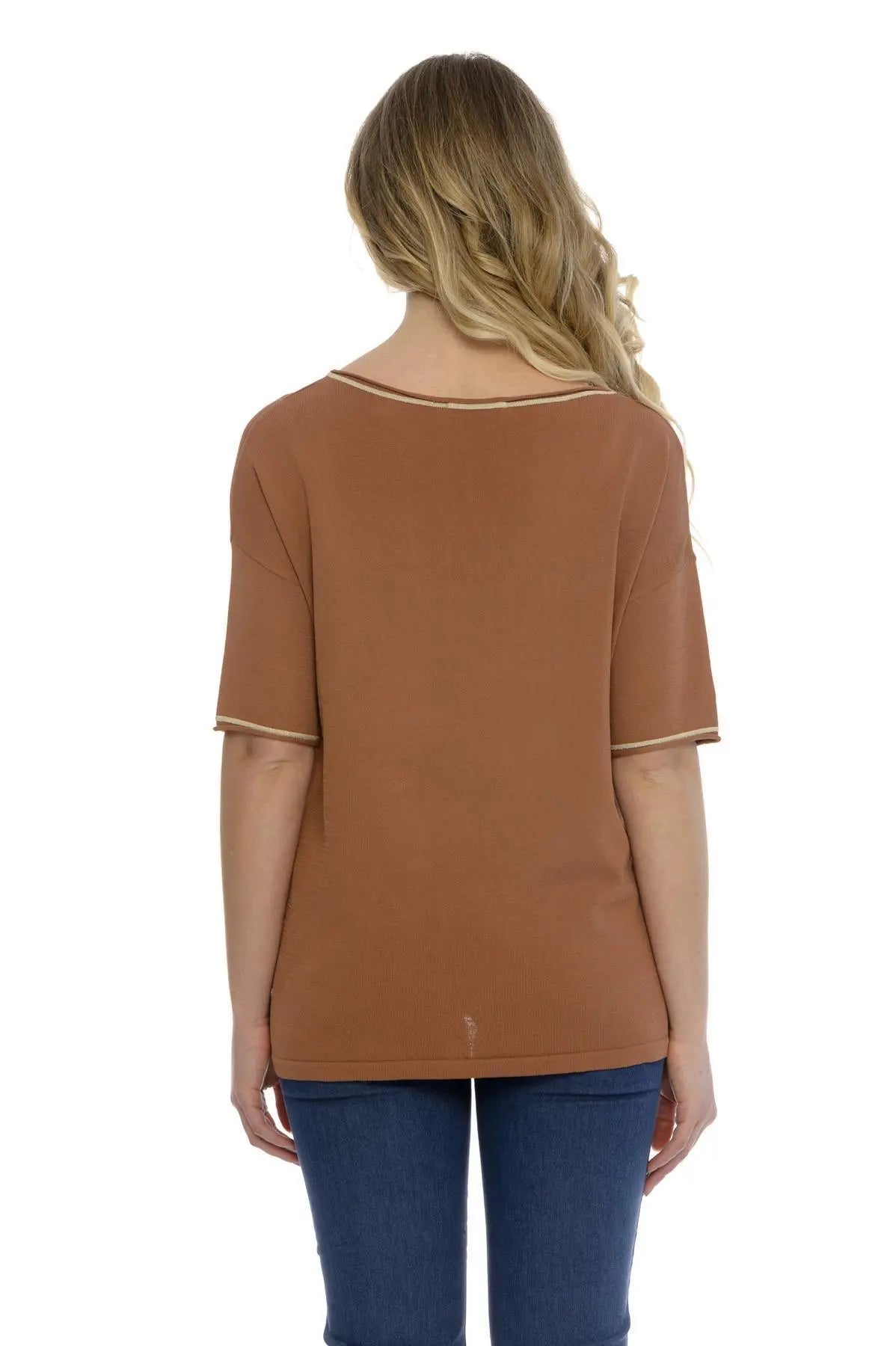 Maglia lurex BRUCIATO DORABELLA