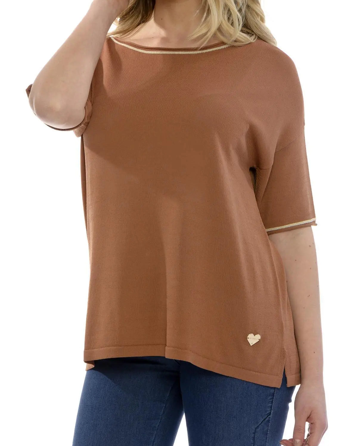 Maglia lurex BRUCIATO DORABELLA