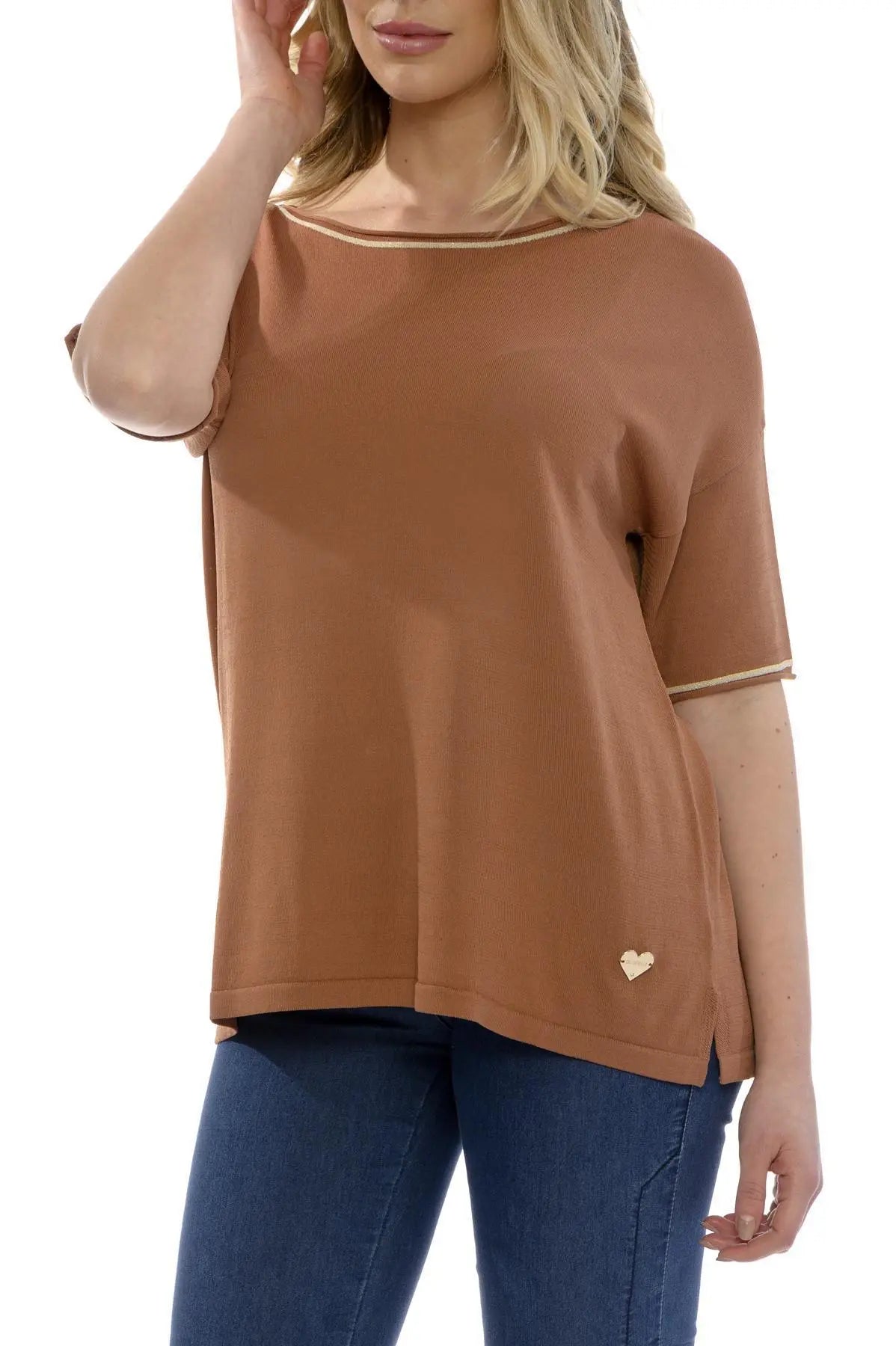 Maglia lurex BRUCIATO DORABELLA