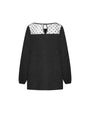 Maglia lurex NERO IRONICA