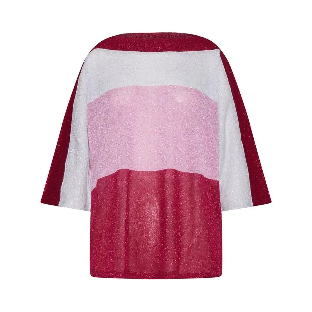 Maglia lurex MAGENTA IRONICA XL