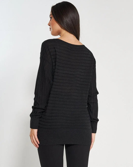 Maglia lurex NERO DORABELLA
