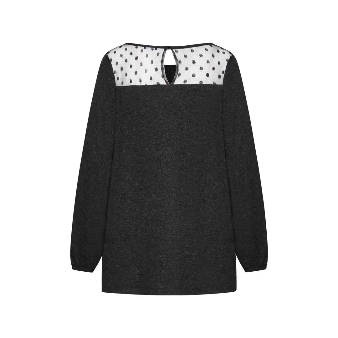 Maglia lurex NERO IRONICA